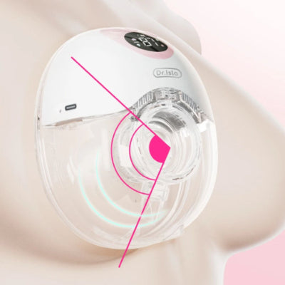 Tire-lait électrique ergonomique en silicone alimentaire, conçu pour un confort optimal et une extraction efficace du lait maternel, imitant la succion naturelle du bébé.