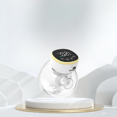 Tire lait ergonomique avec écran LED et design épuré pour une utilisation confortable