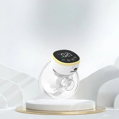 Tire lait ergonomique avec écran LED et design épuré pour une utilisation confortable