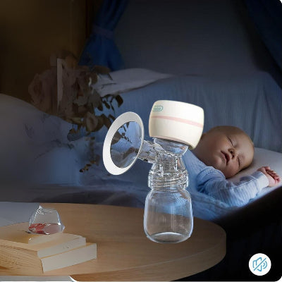 Tire ait silencieux avec écran LED, parfait pour exprimer du lait en toute tranquillité pendant que bébé dort