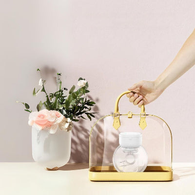 Tire-lait électrique compact transportable dans un sac élégant