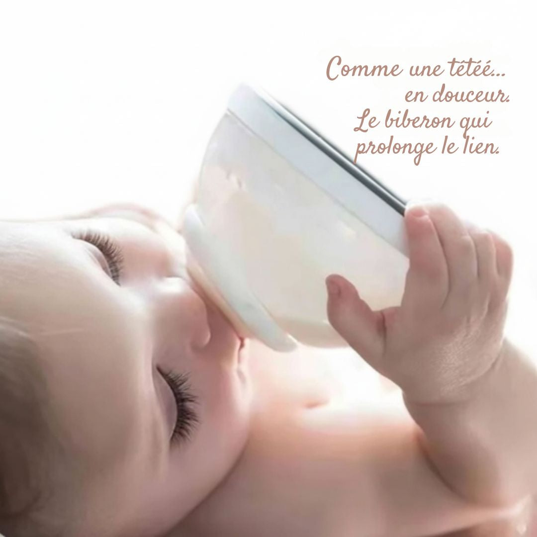 Biberon en forme de sein | SeinNature™ -  Transition douce et alimentation apaisée