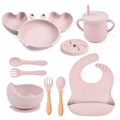 CrabFeast 9™ – Set de table bébé ludique et ultra-pratique
