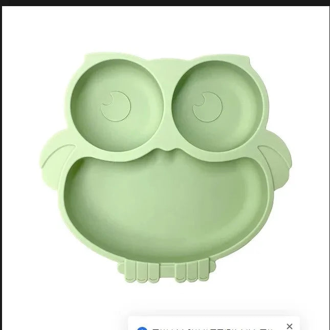 Assiette Antidérapante pour Bébé | BabyMeal - détail accessoires inclus