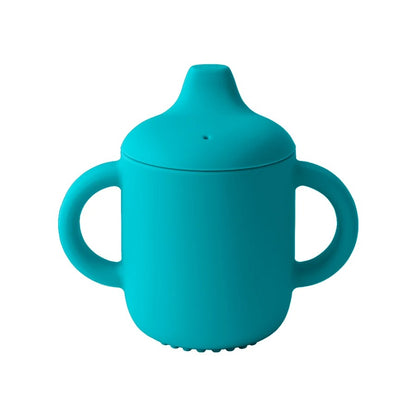 AquaGuard Duo™ – Verre anti fuite bébé à bec souple et poignées