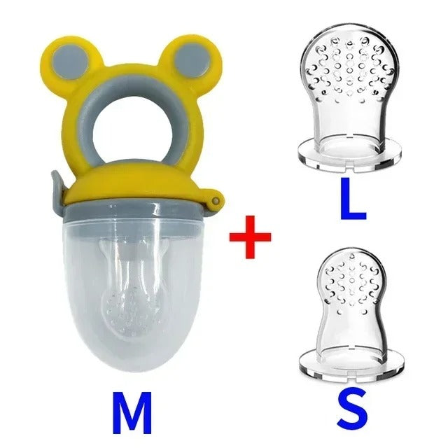 Grignoteuse FruitySafe™ – Sucette à fruits sécurisée et ludique