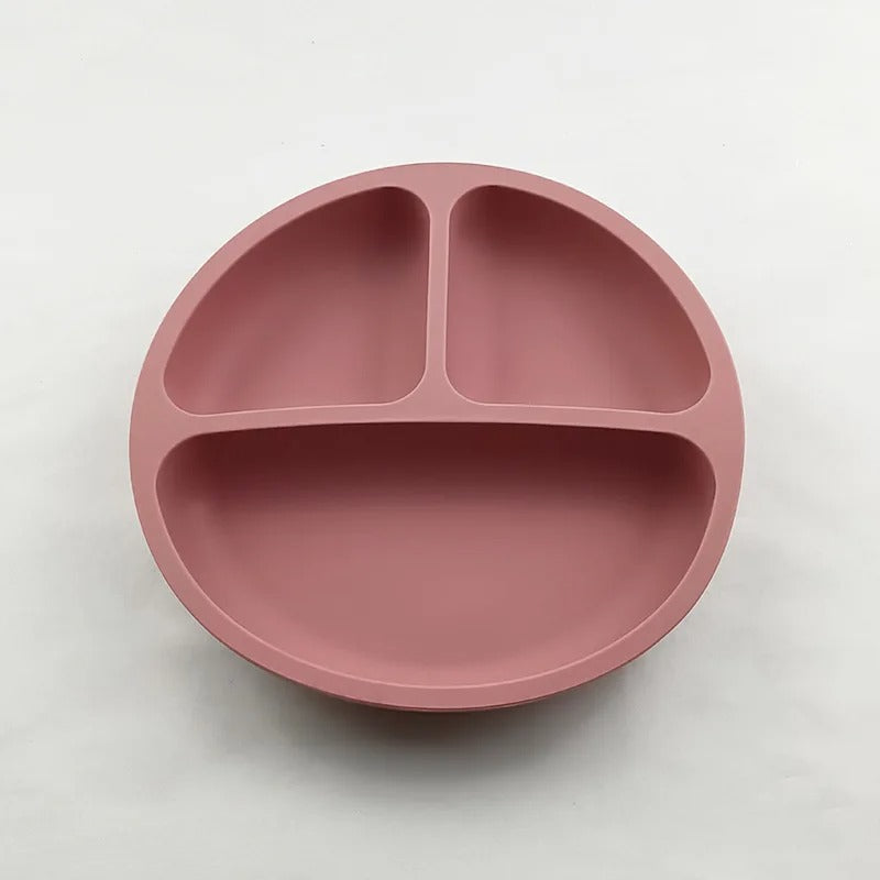 TriBambou TrioGrip™ – Assiette bébé compartimentée antidérapante